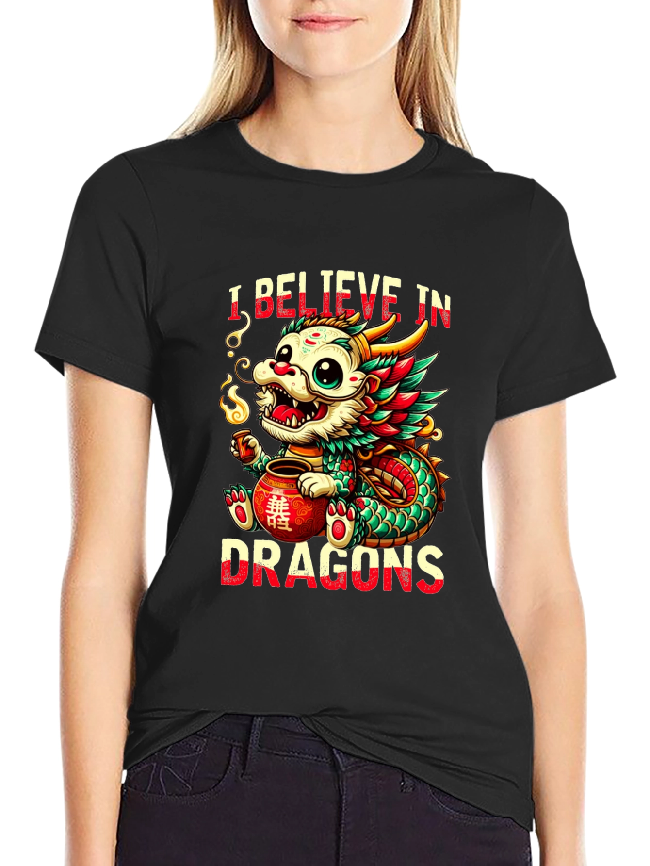 I Believe in Dragons Graphic T-Shirt