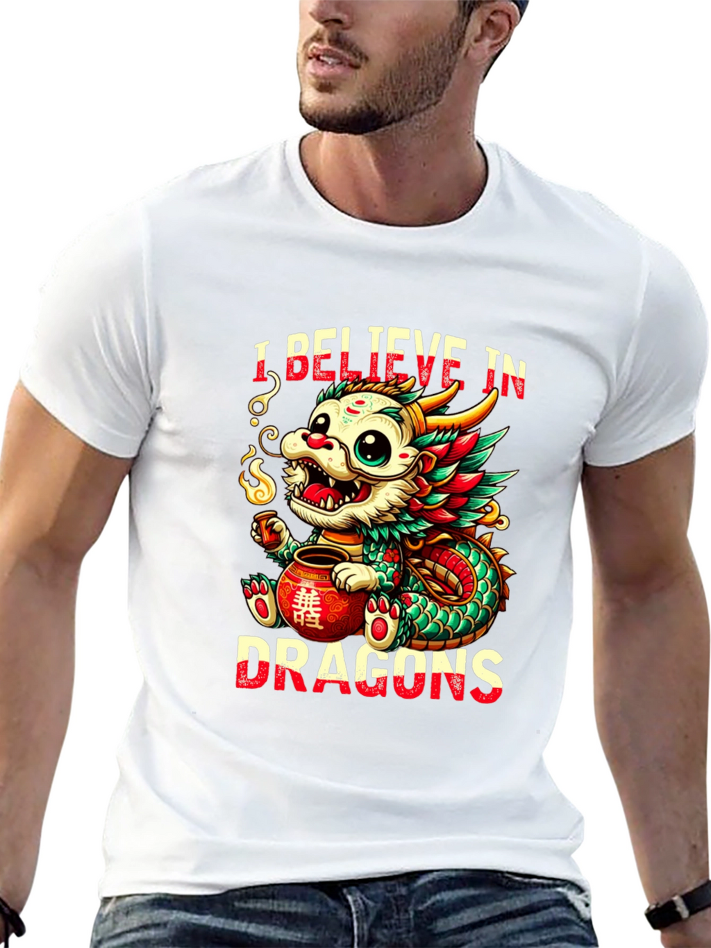 I Believe in Dragons Graphic T-Shirt