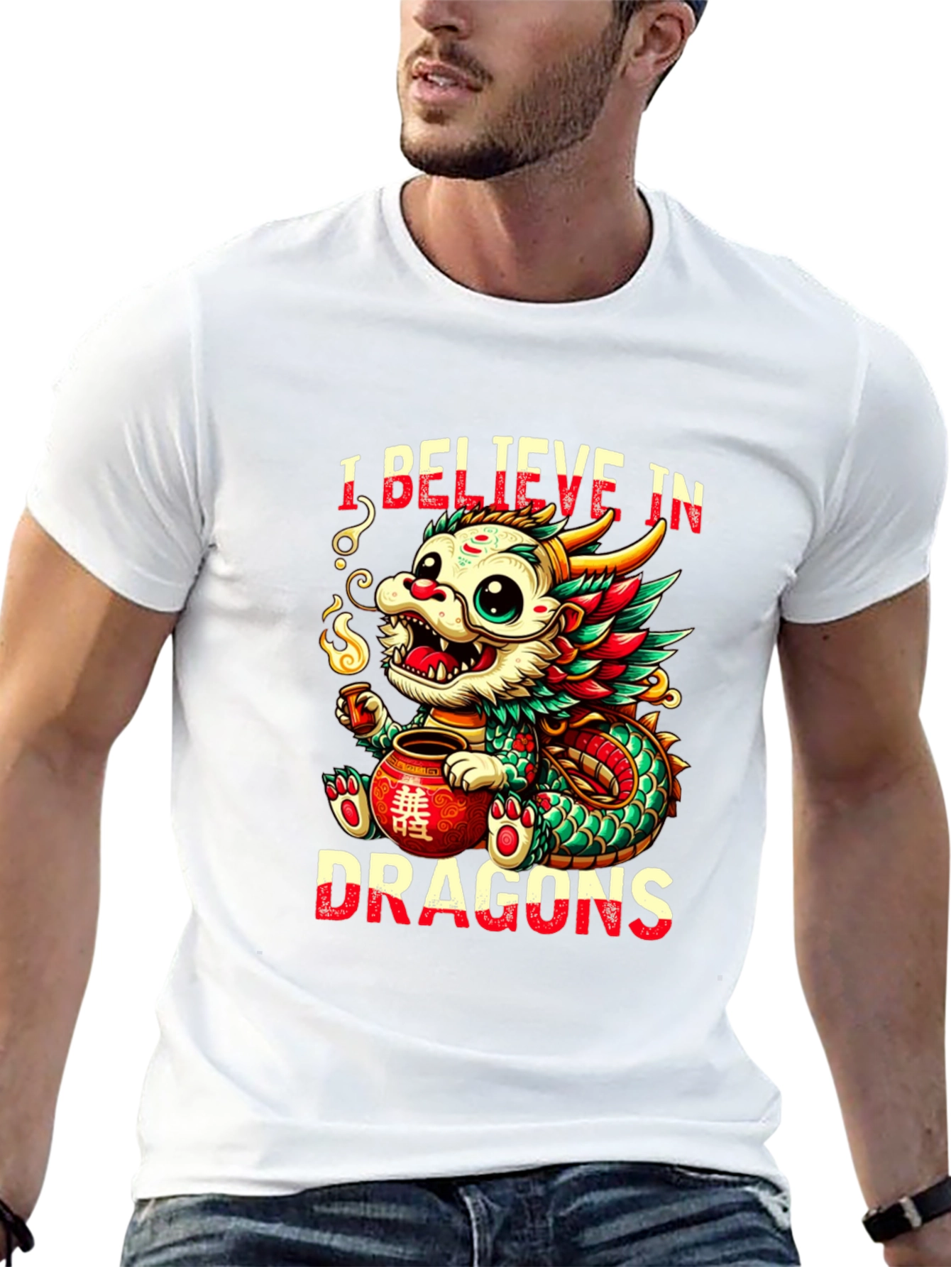 I Believe in Dragons Graphic T-Shirt