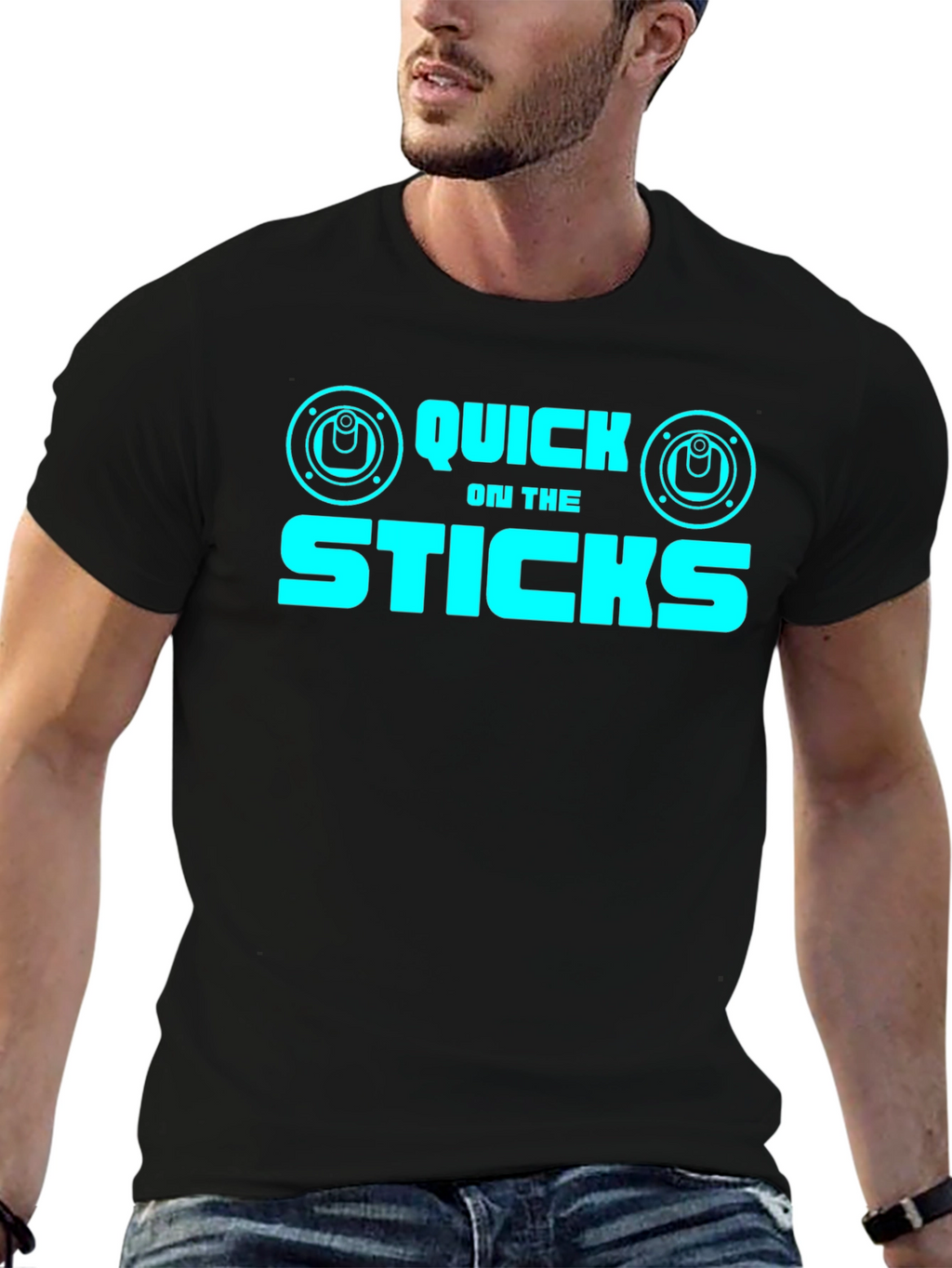 Quick On The Sticks Graphic Tee