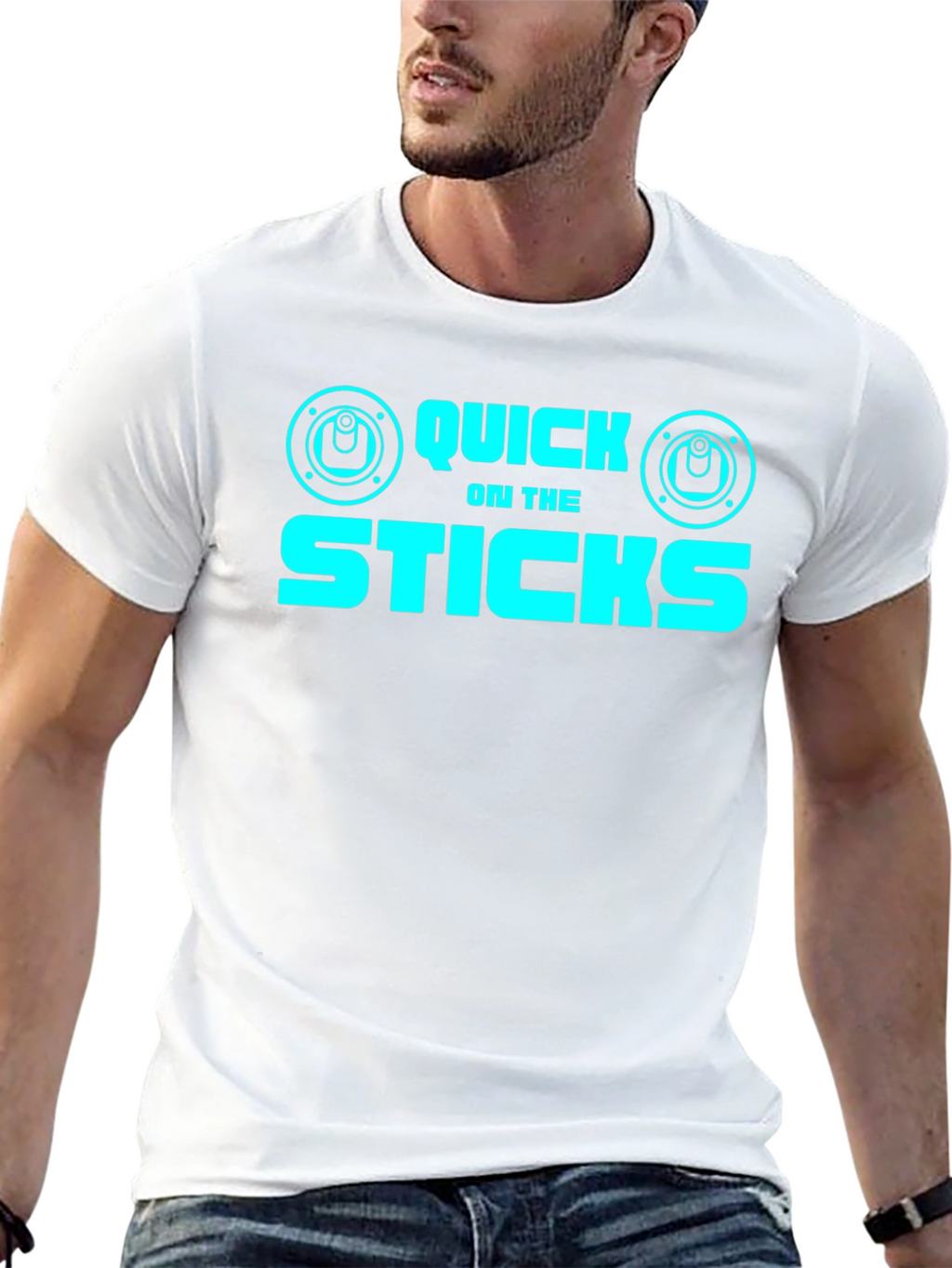 Quick On The Sticks Graphic Tee