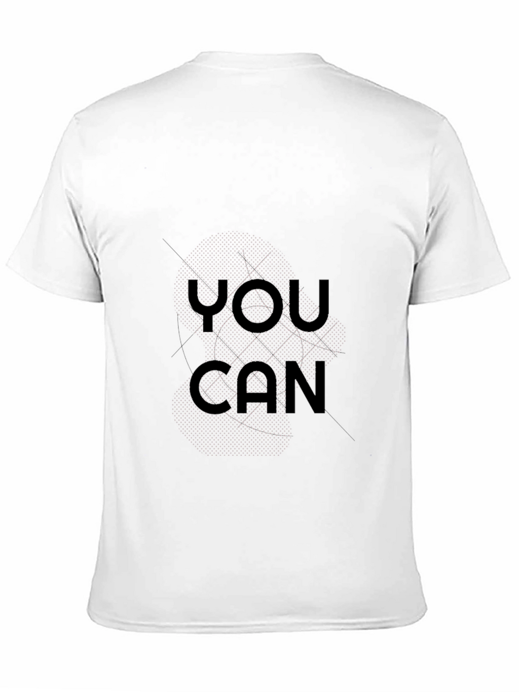 Motivational You Can Black T-Shirt