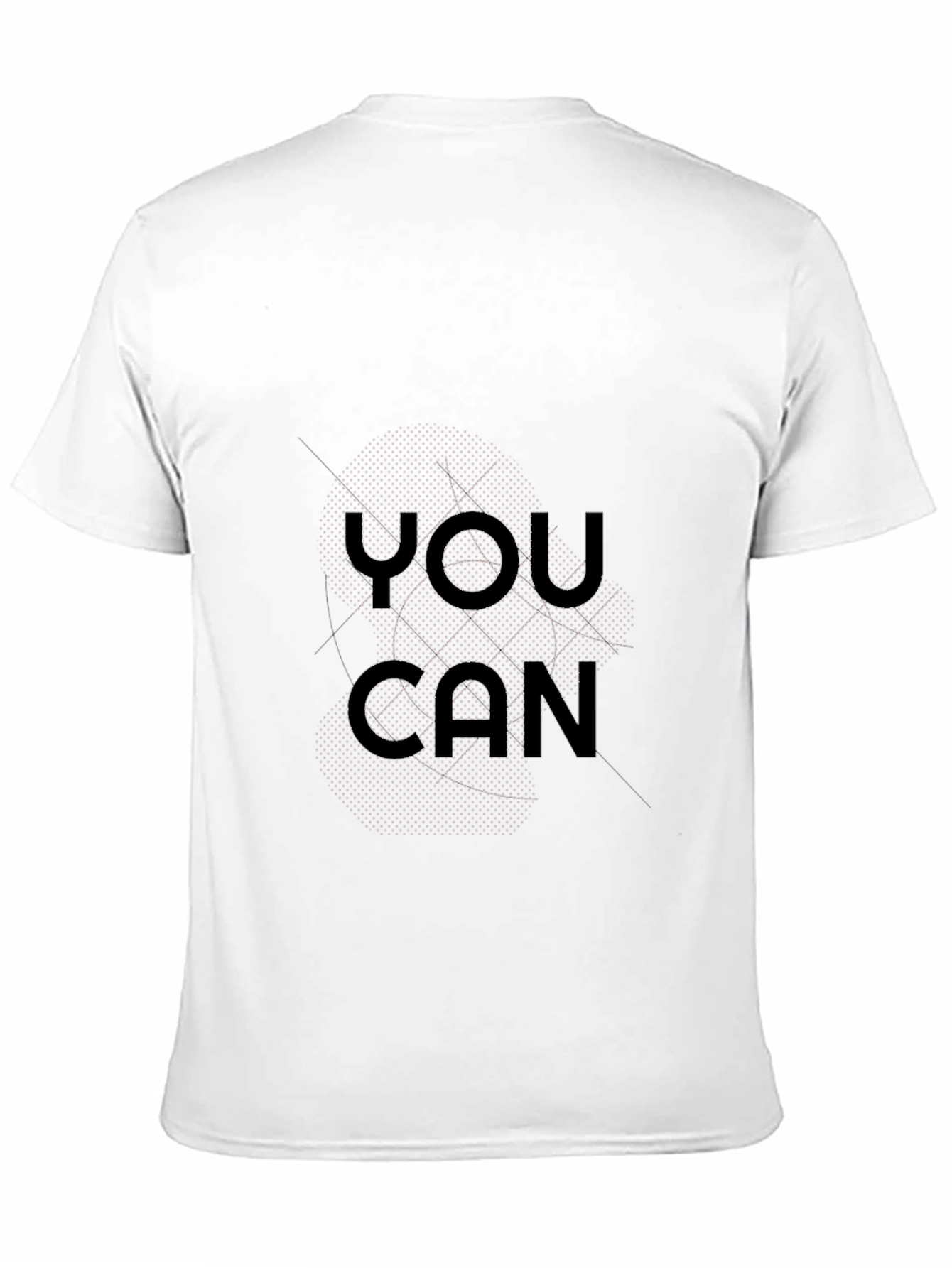 Motivational You Can Black T-Shirt