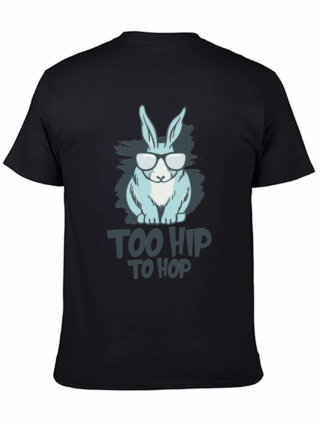 Too Hip To Hop Bunny Graphic Tee