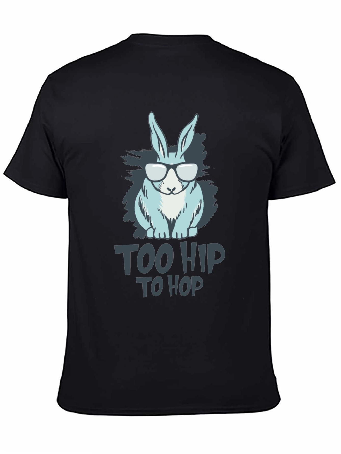 Too Hip To Hop Bunny Graphic Tee