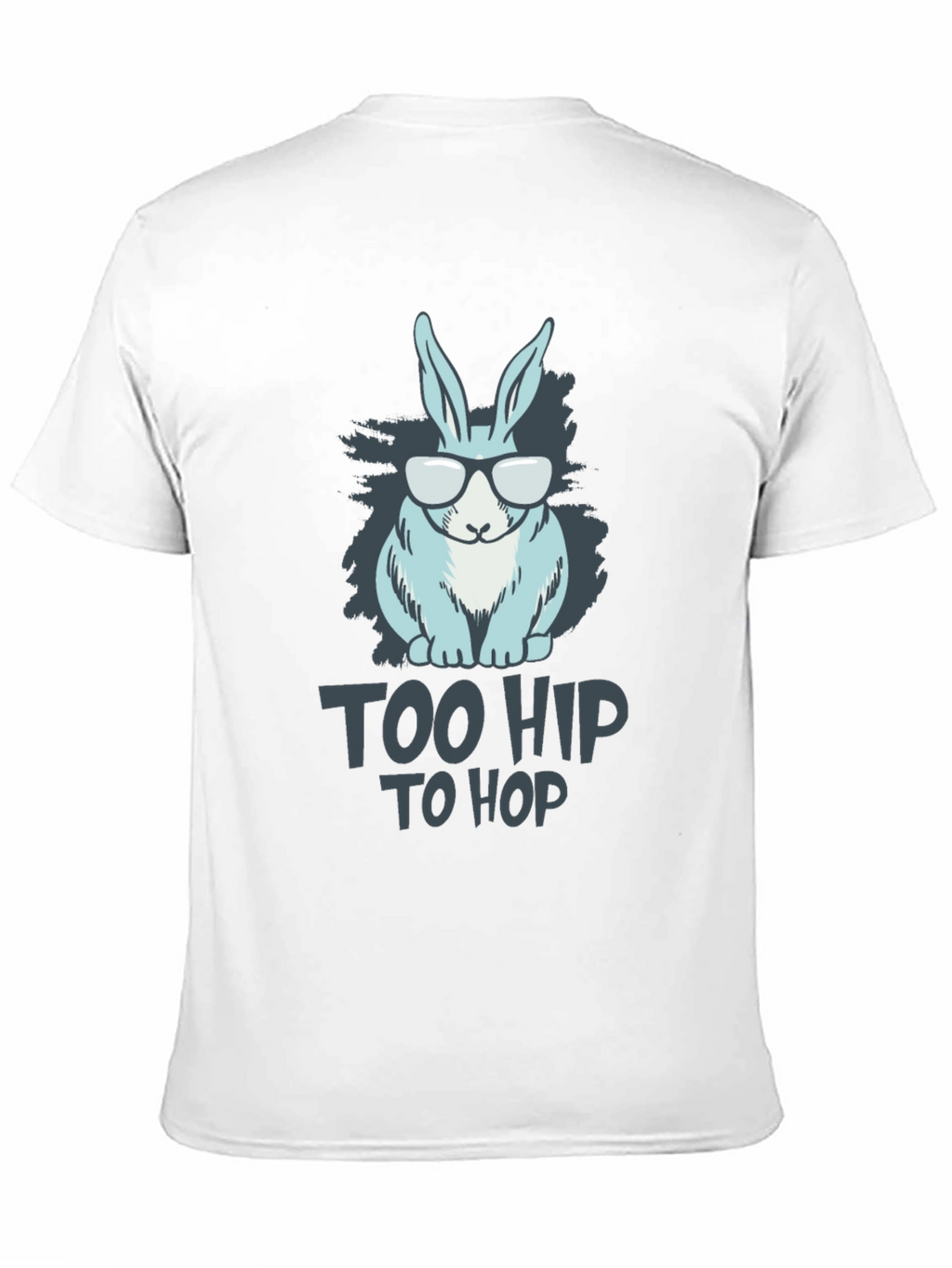 Too Hip To Hop Bunny Graphic Tee