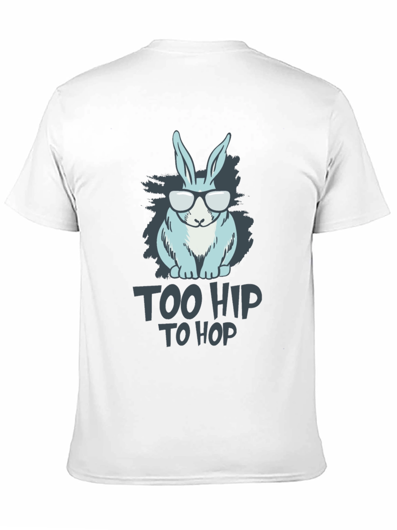 Too Hip To Hop Bunny Graphic Tee