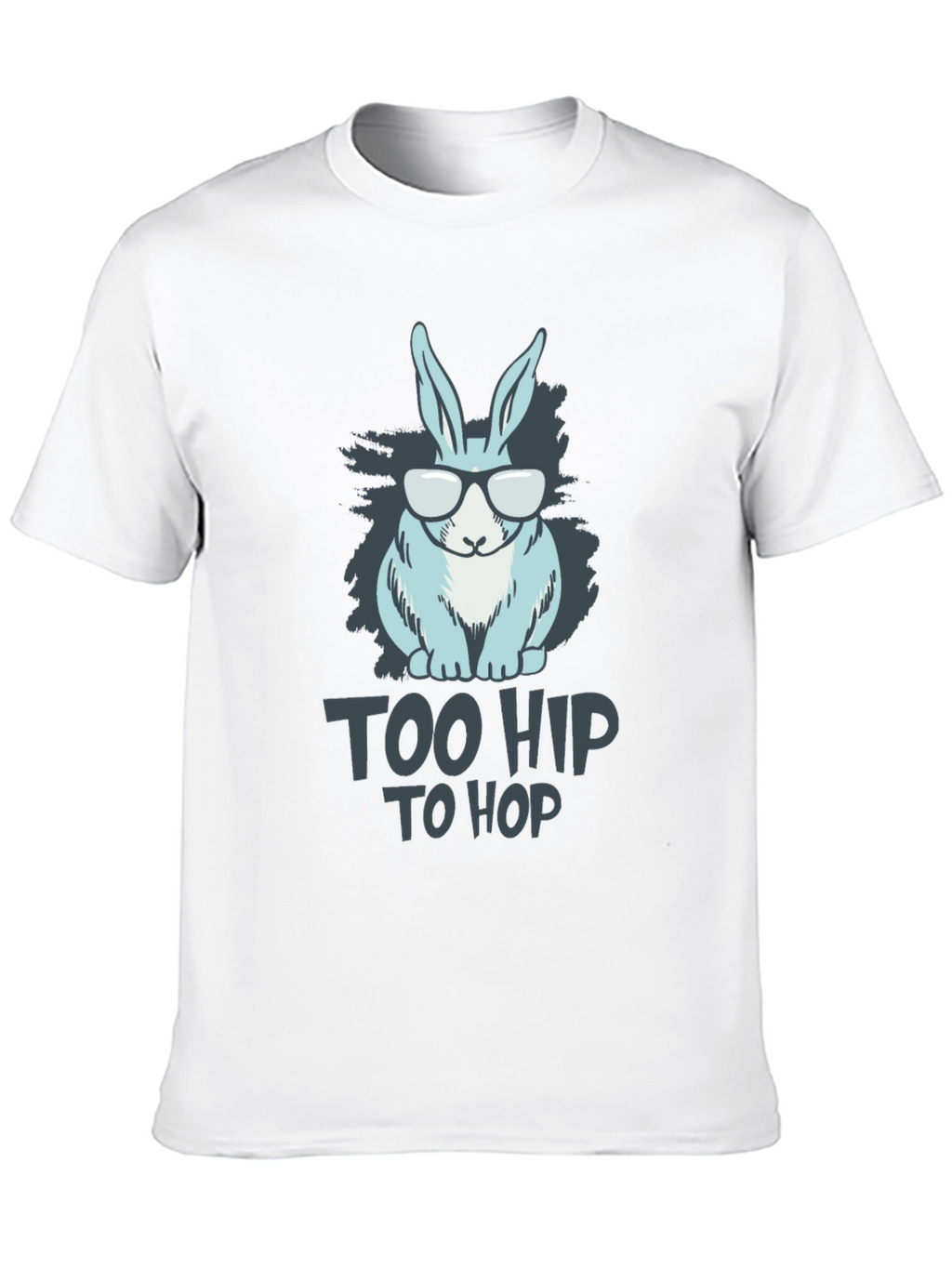 Too Hip To Hop Bunny Graphic Tee