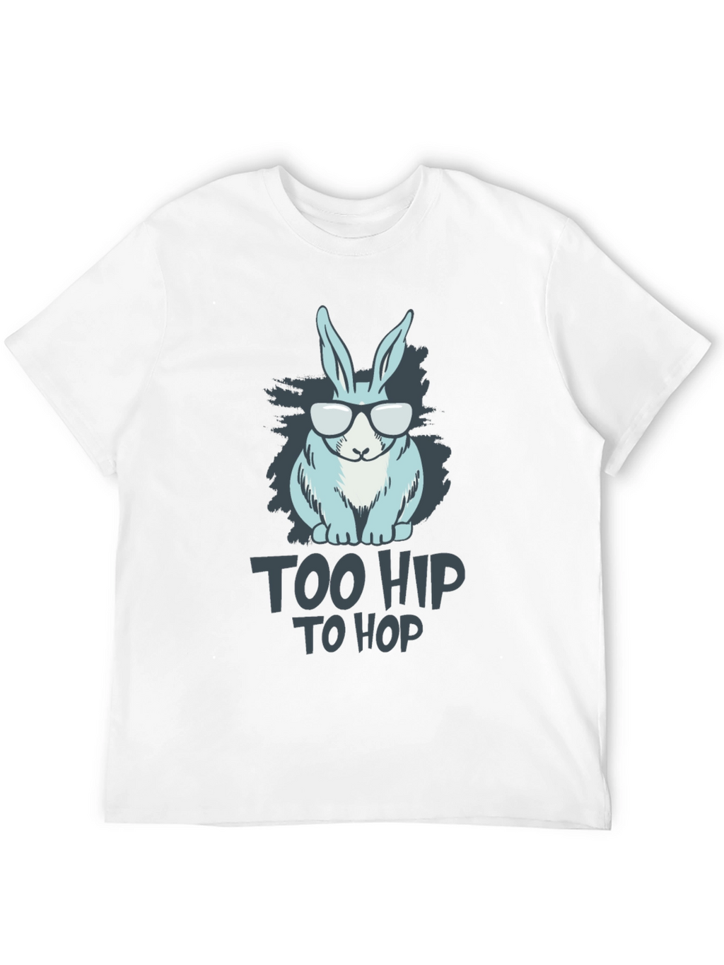 Too Hip To Hop Bunny Graphic Tee