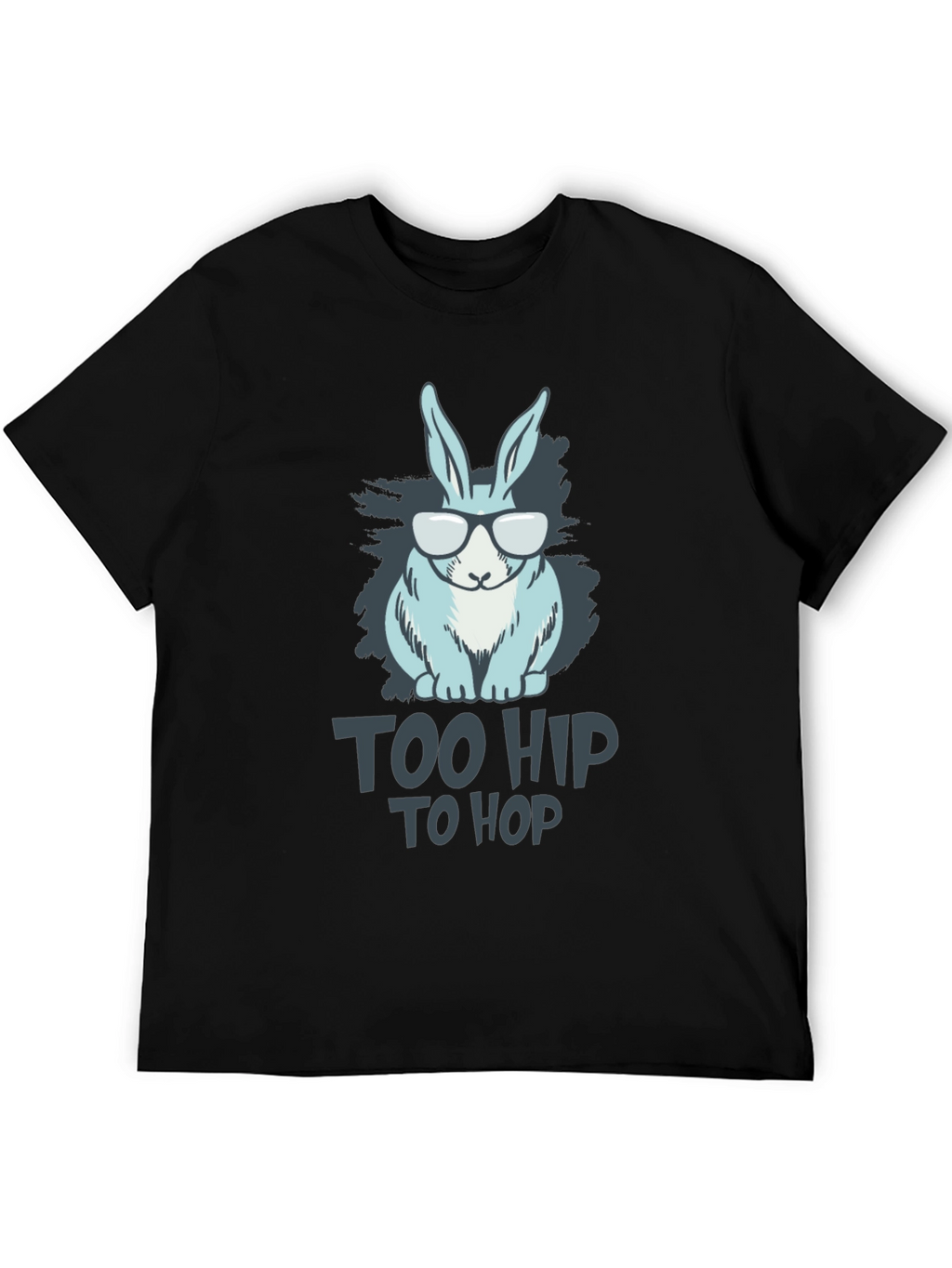 Too Hip To Hop Bunny Graphic Tee