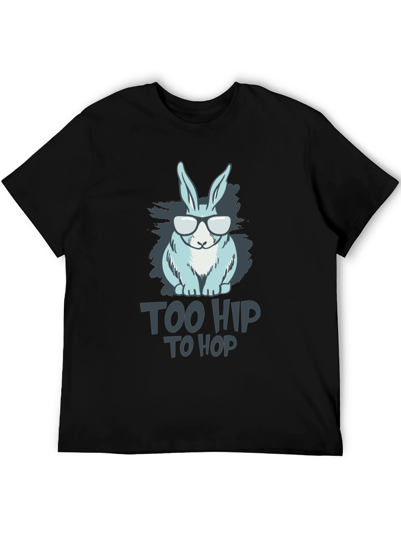 Too Hip To Hop Bunny Graphic Tee