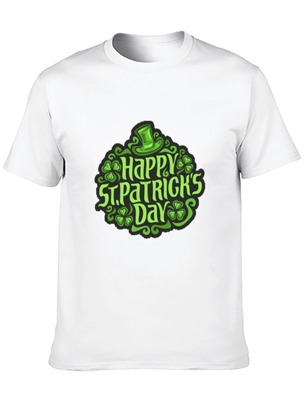 St. Patricks Day Graphic T-Shirt - Black