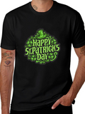St. Patricks Day Graphic T-Shirt - Black