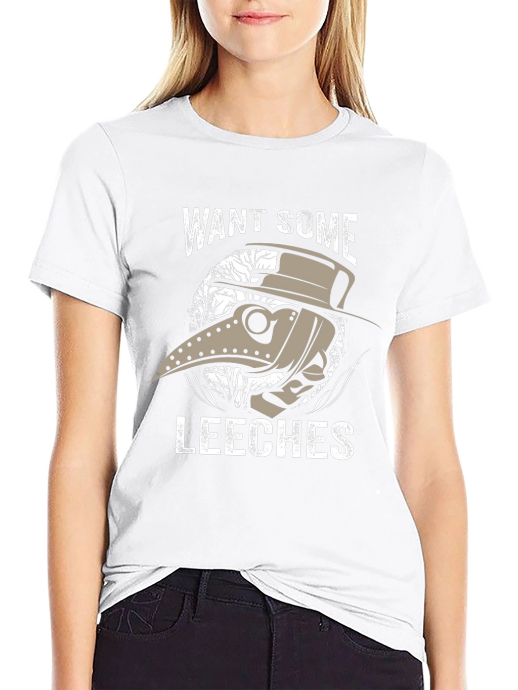Plague Doctor Leeches T-Shirt - Unique Graphic Tee