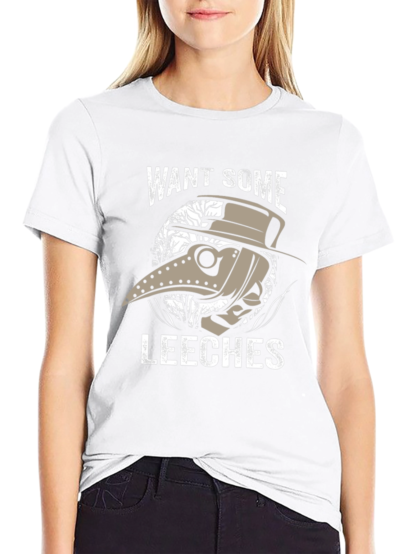 Plague Doctor Leeches T-Shirt - Unique Graphic Tee