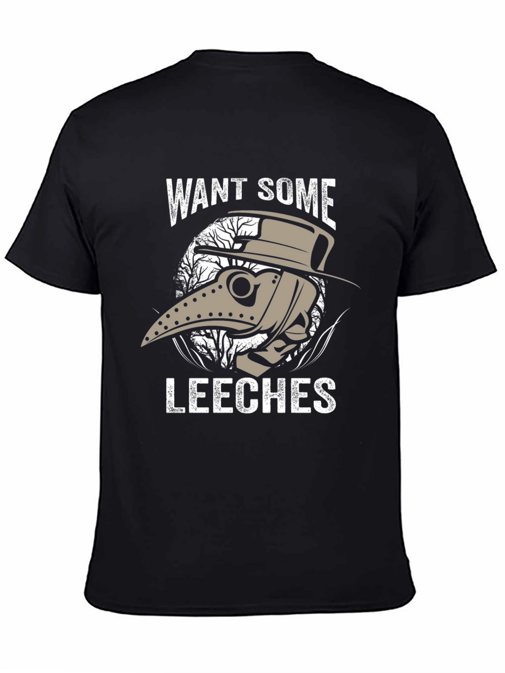Plague Doctor Leeches T-Shirt - Unique Graphic Tee