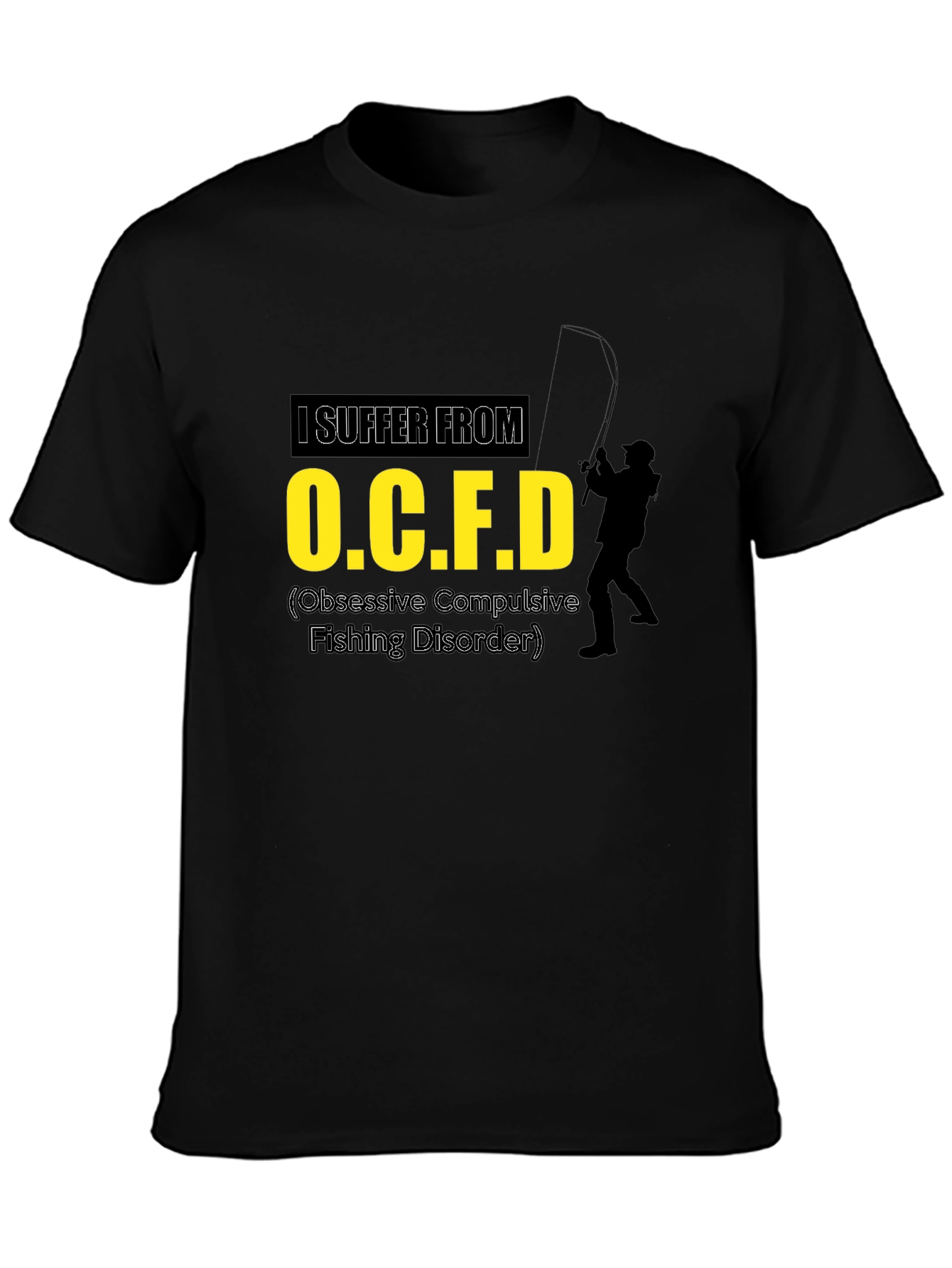 O.C.F.D. Fishing Disorder Graphic T-Shirt
