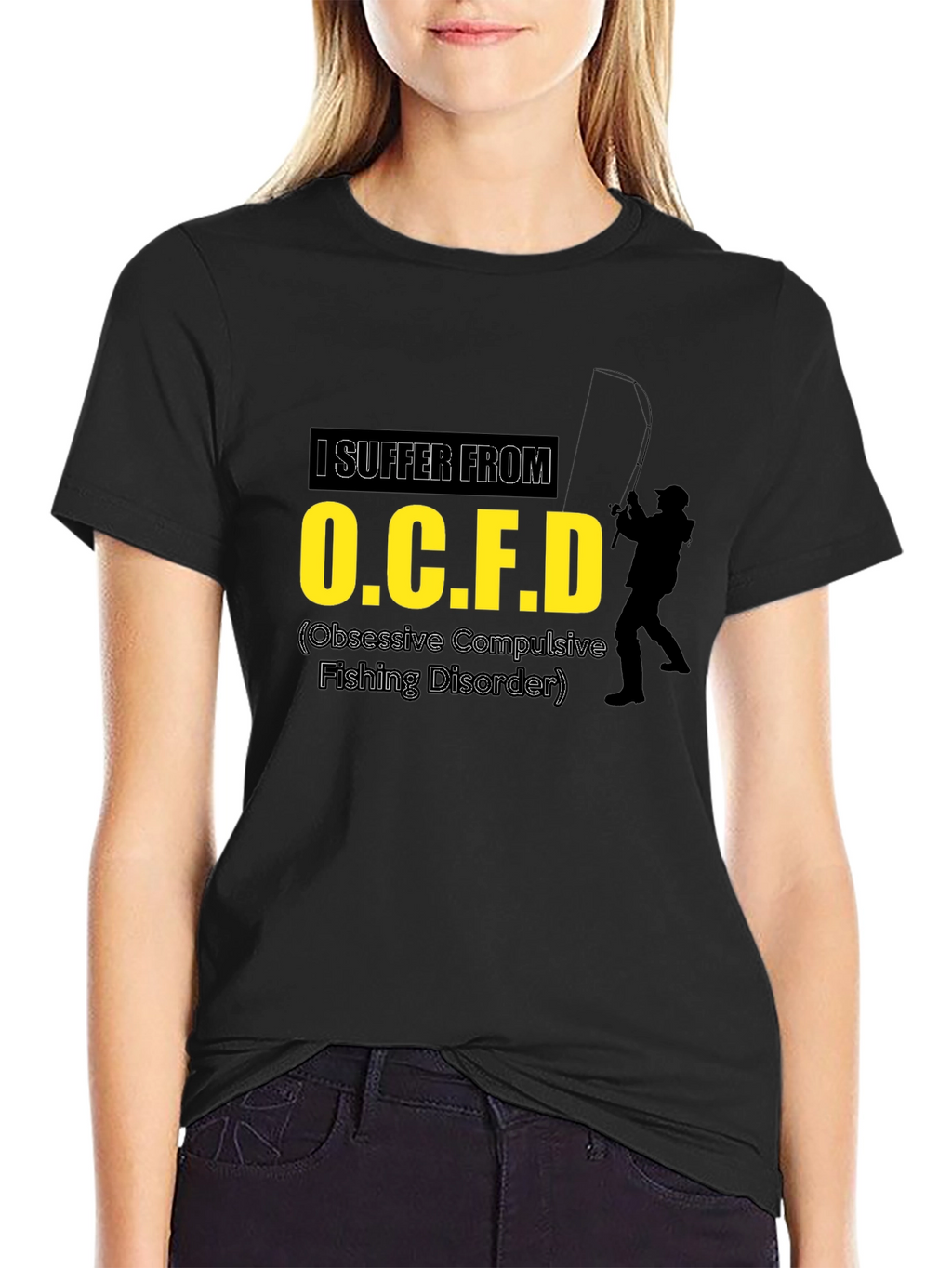 O.C.F.D. Fishing Disorder Graphic T-Shirt