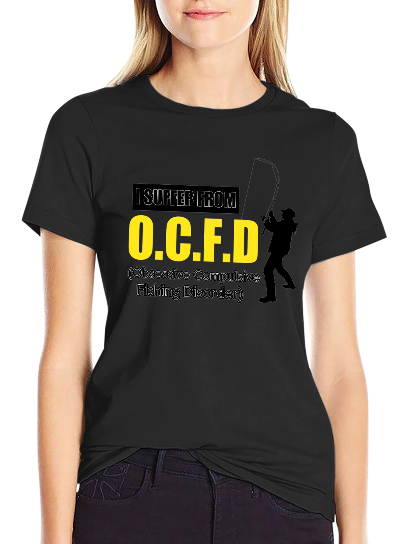 O.C.F.D. Fishing Disorder Graphic T-Shirt