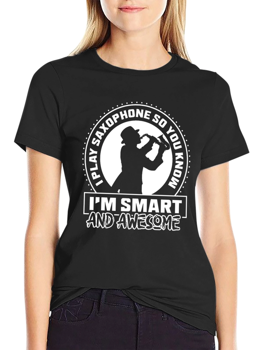 Saxophone Player Smart & Awesome T-Shirt