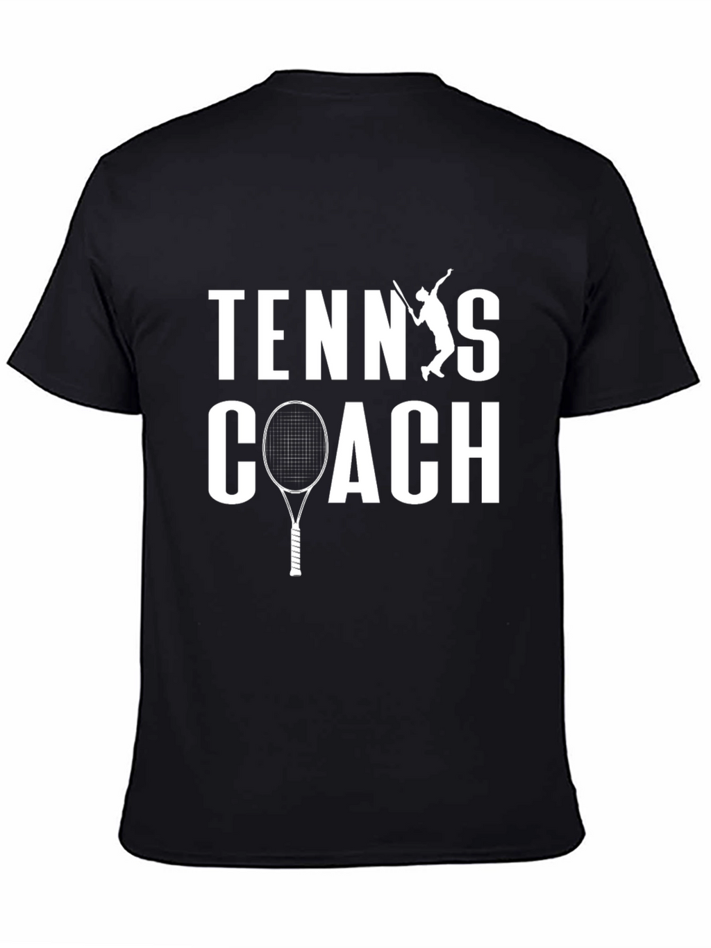 Tennis Coach Graphic T-Shirt