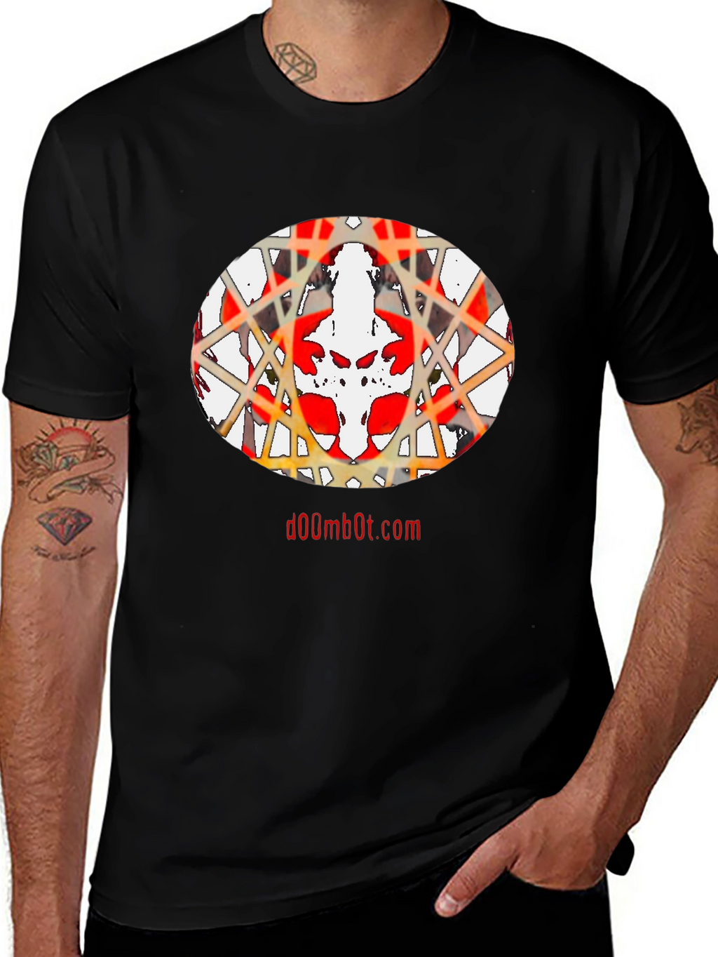 Abstract Graphic Tee - d00mb0t.com
