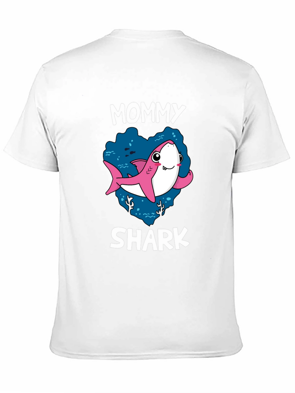 Mommy Shark Black Graphic T-Shirt