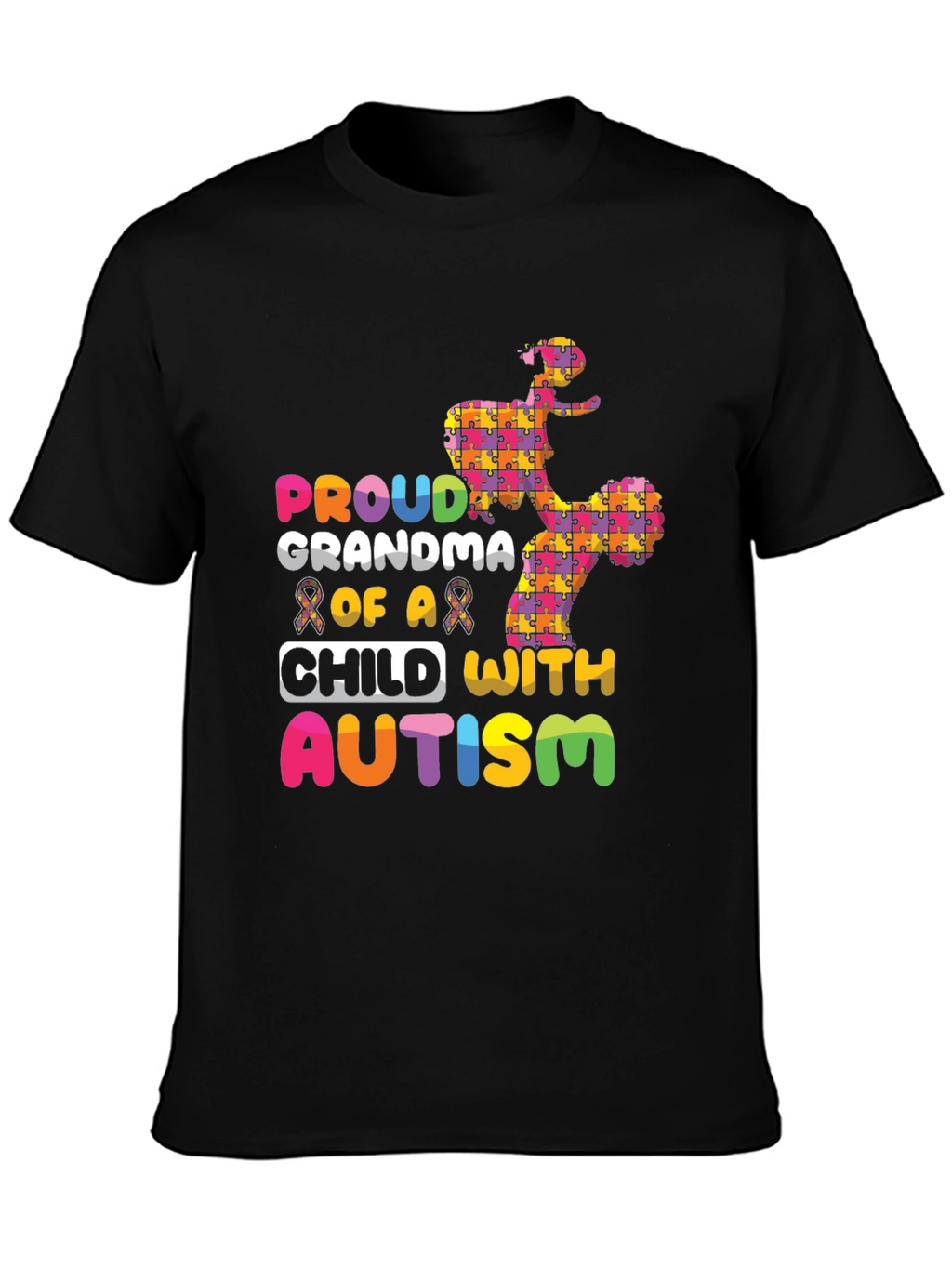 Proud Grandma of a Child with Autism T-Shirt
