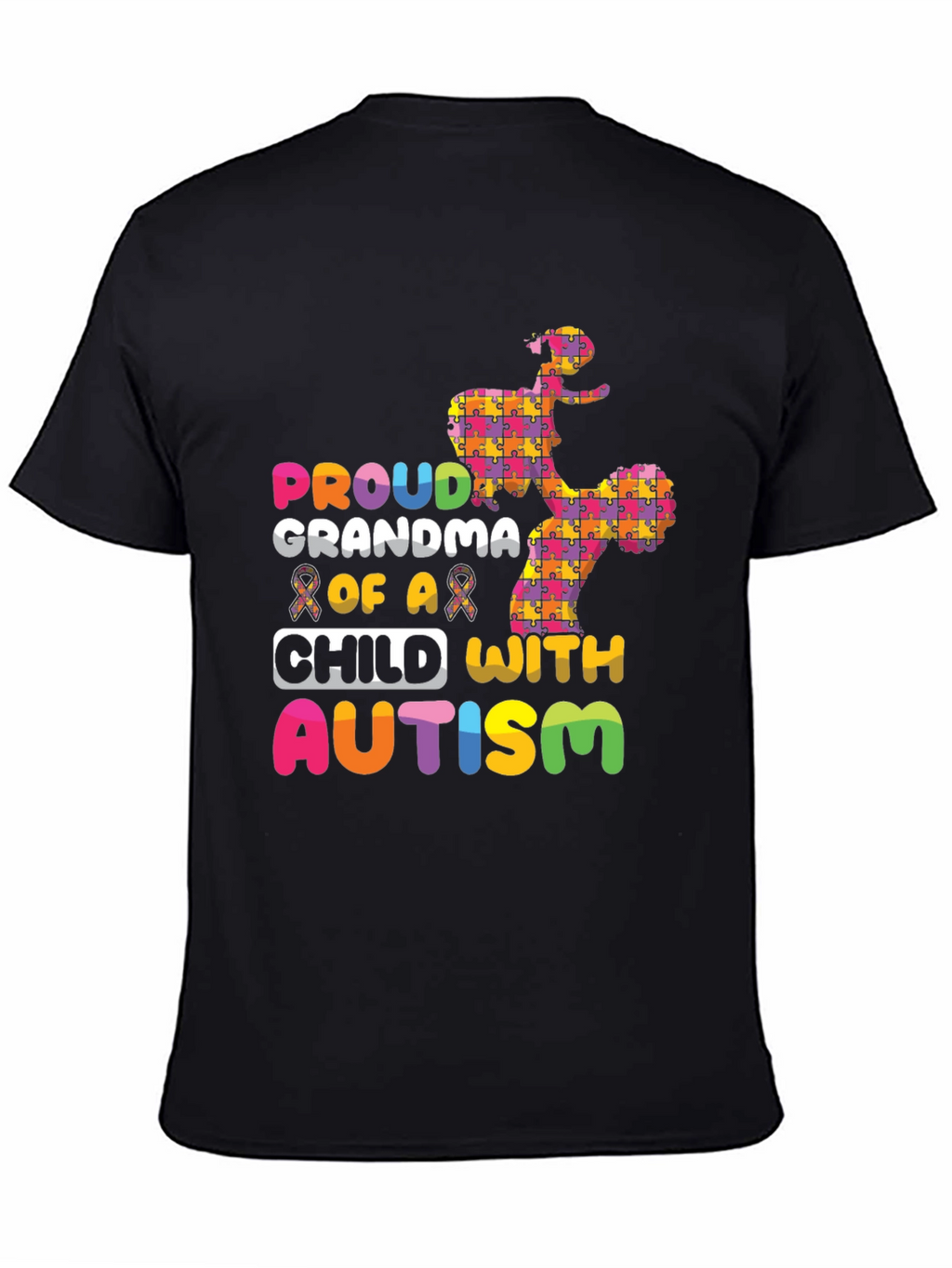 Proud Grandma of a Child with Autism T-Shirt