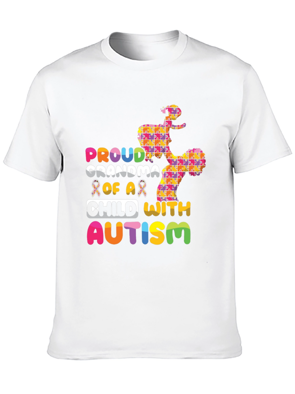 Proud Grandma of a Child with Autism T-Shirt