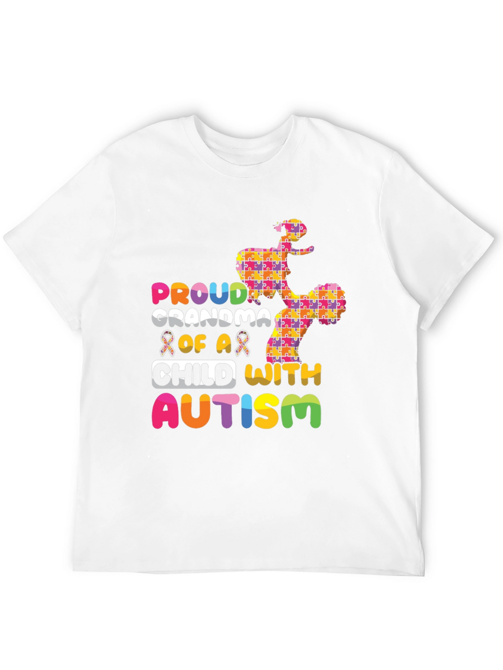 Proud Grandma of a Child with Autism T-Shirt