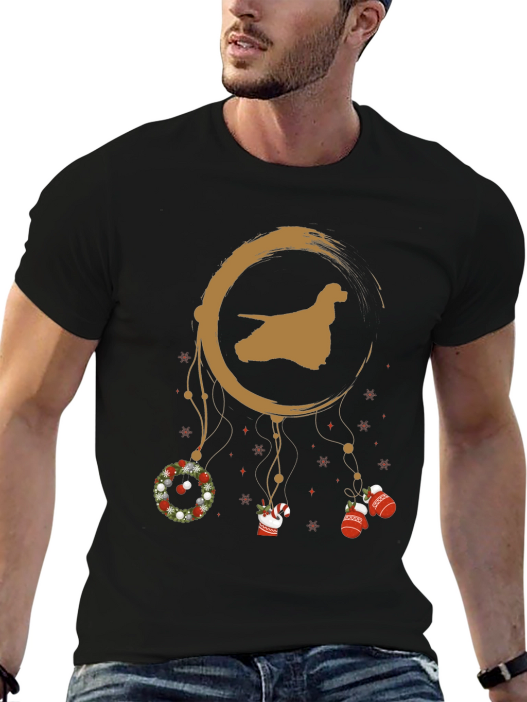 Dog Breed Christmas Dreamcatcher T-Shirt