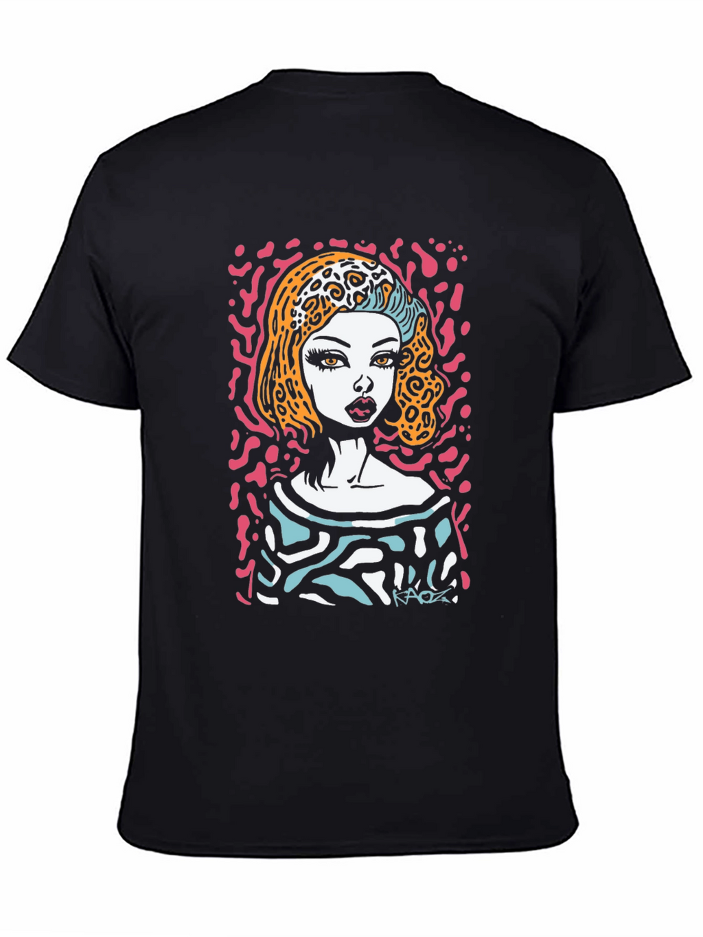 Abstract Pop Art Graphic Print T-Shirt