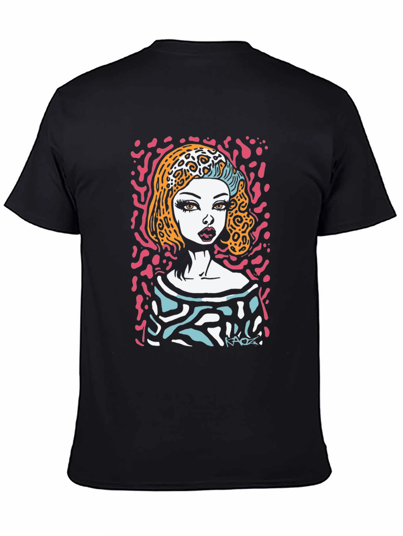Abstract Pop Art Graphic Print T-Shirt