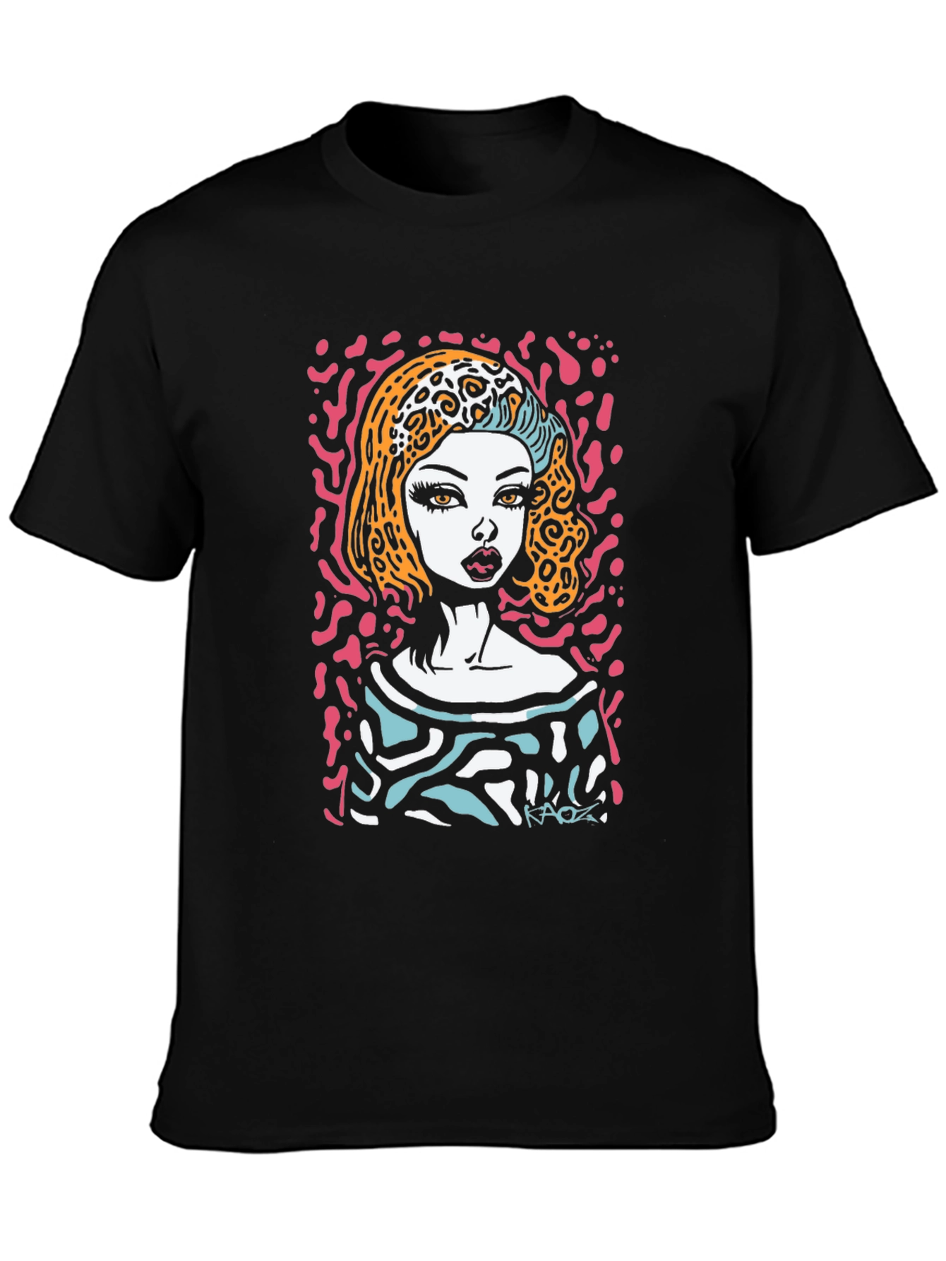 Abstract Pop Art Graphic Print T-Shirt