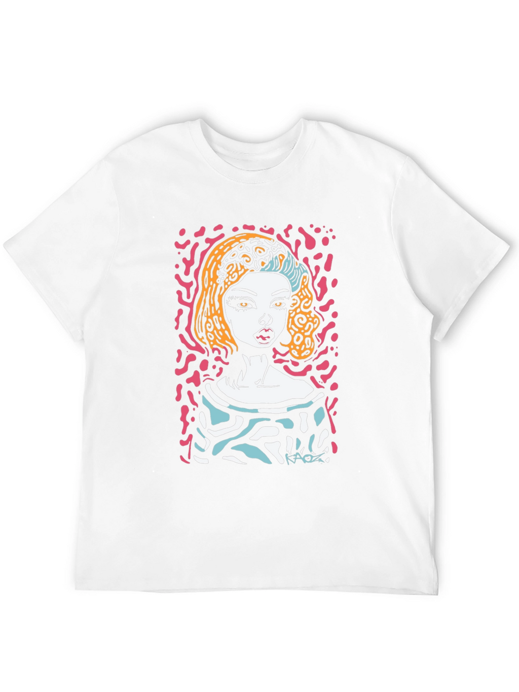 Abstract Pop Art Graphic Print T-Shirt