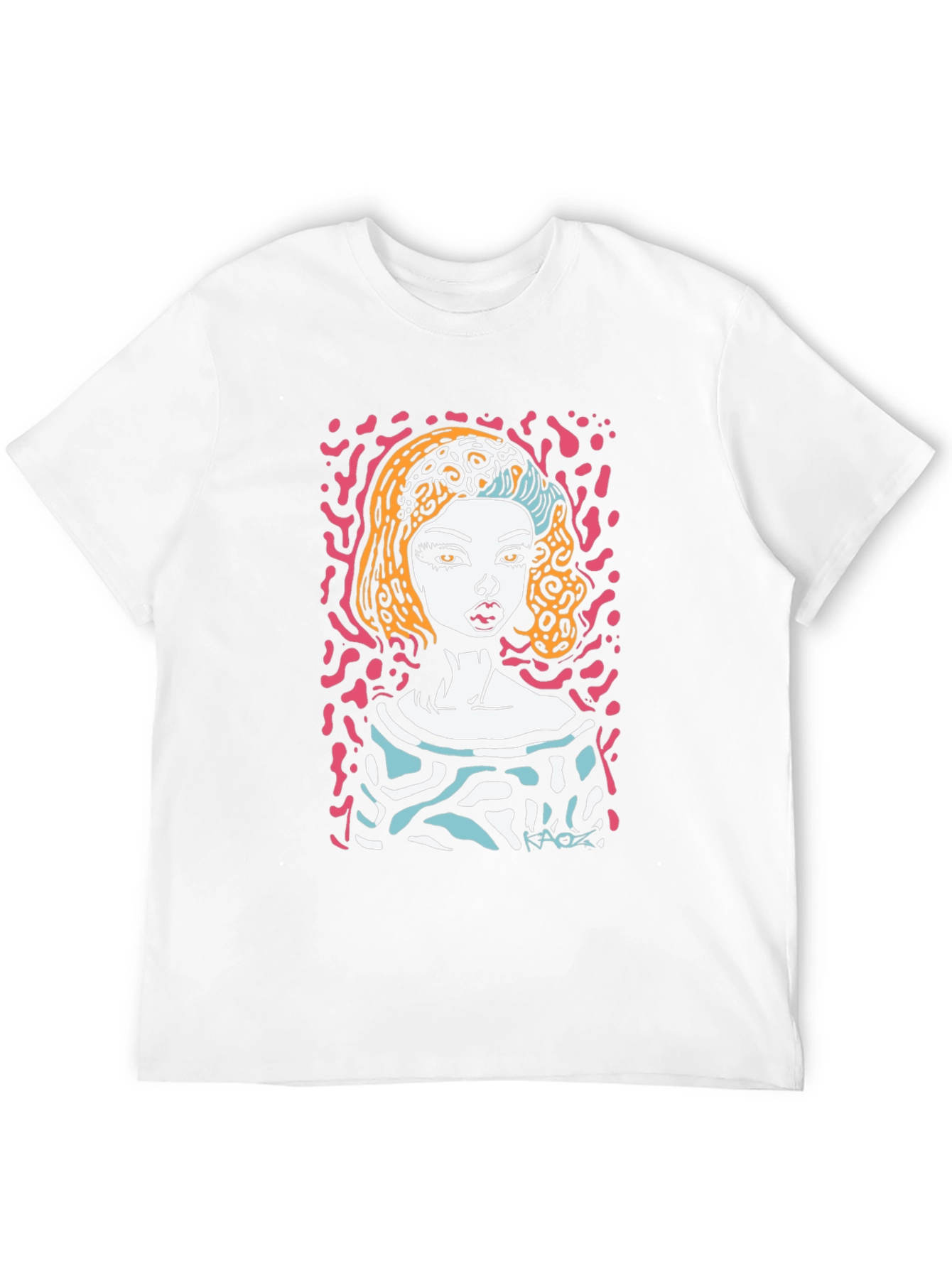 Abstract Pop Art Graphic Print T-Shirt