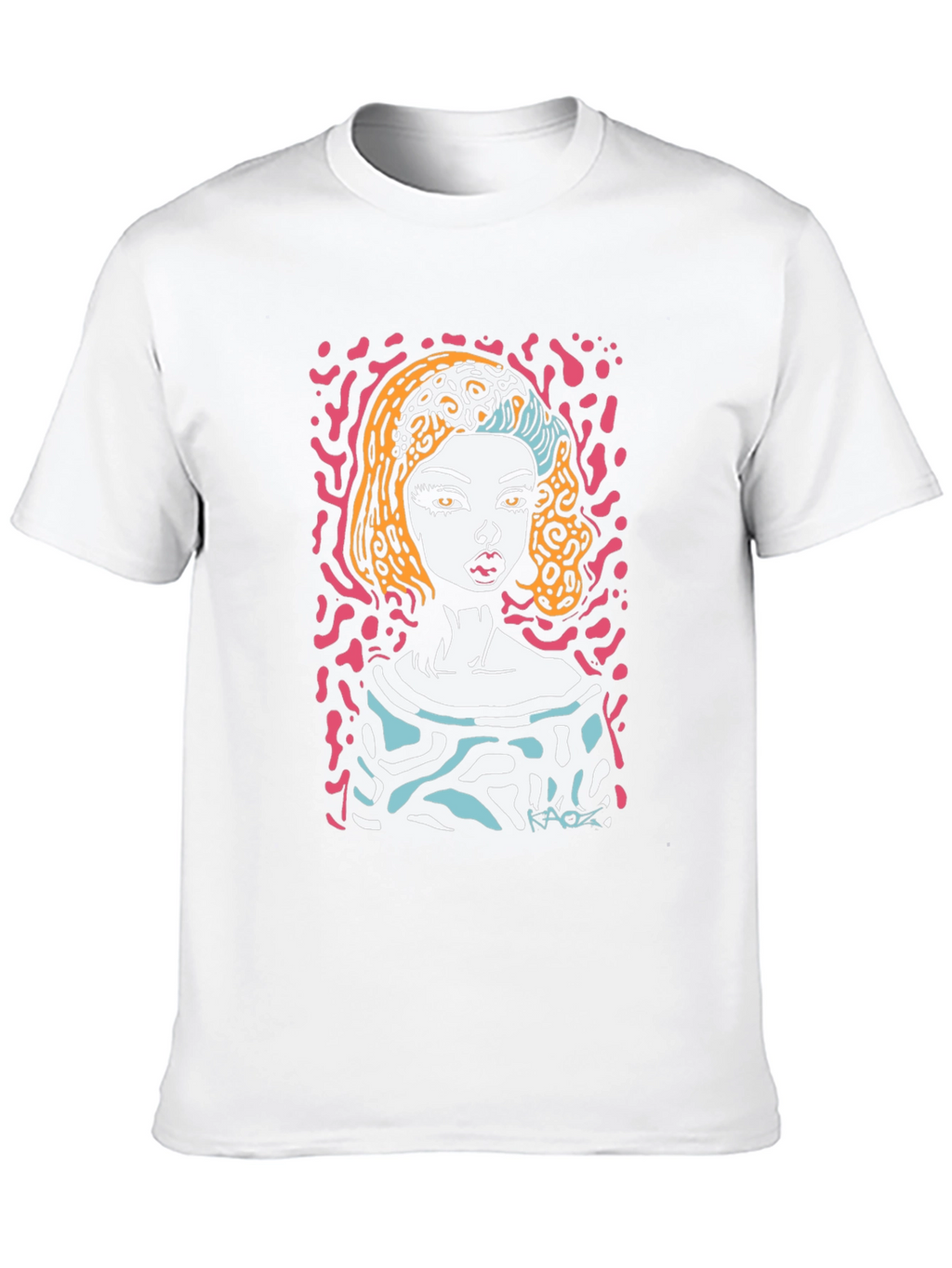 Abstract Pop Art Graphic Print T-Shirt