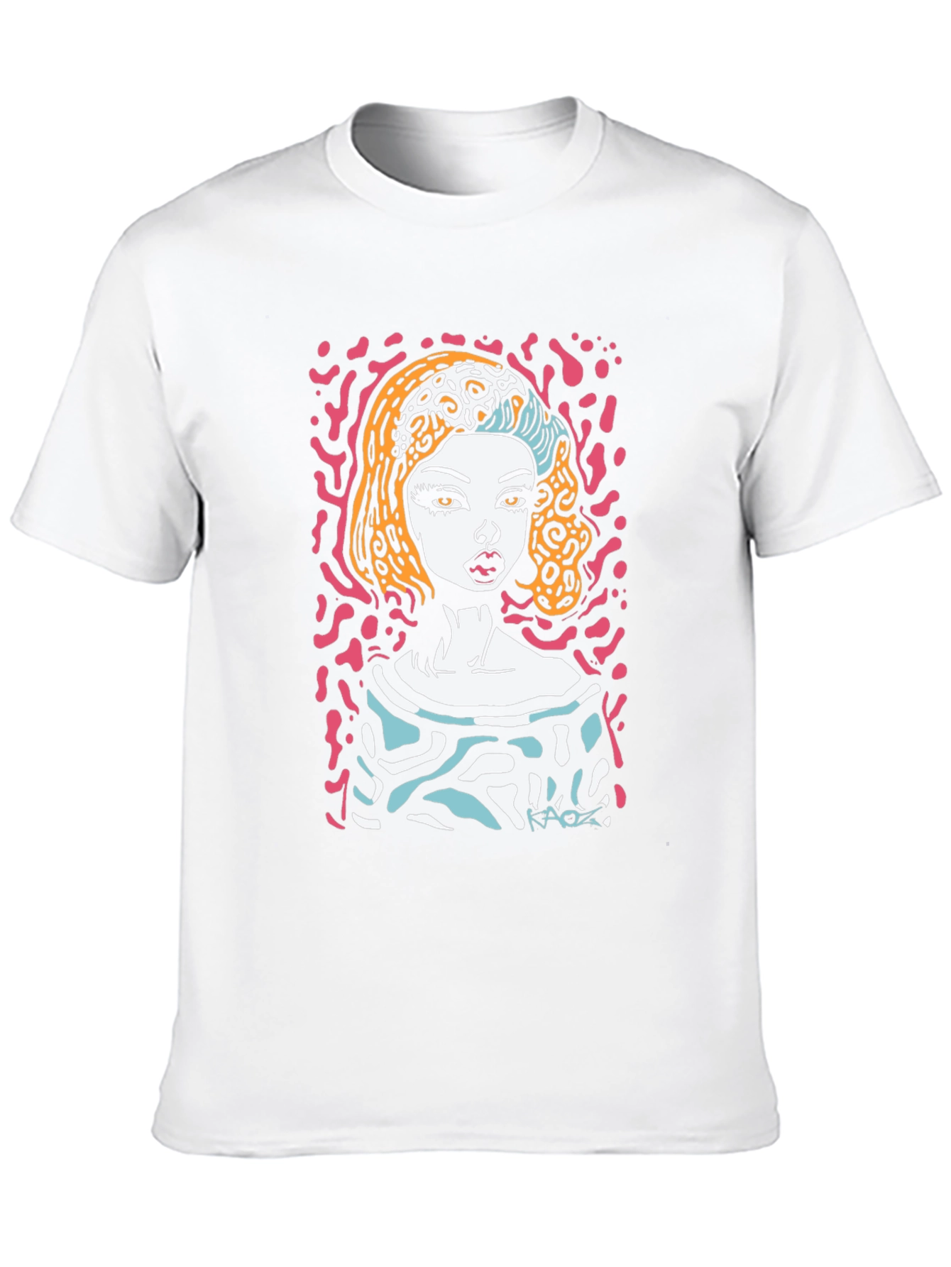 Abstract Pop Art Graphic Print T-Shirt