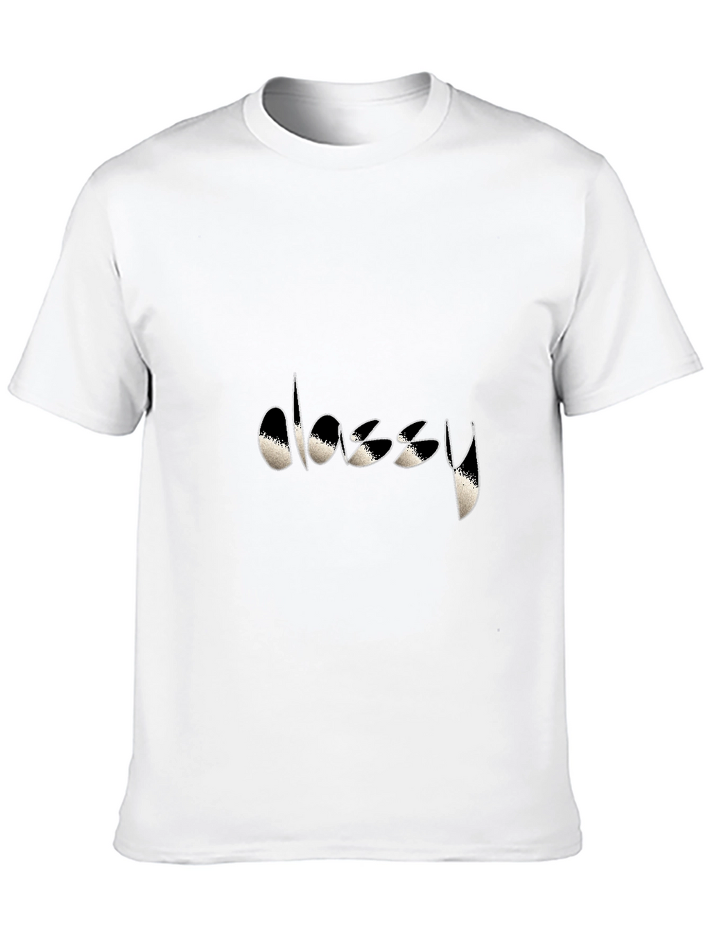 Classy Black Graphic Tee - Stylish Casual Wear