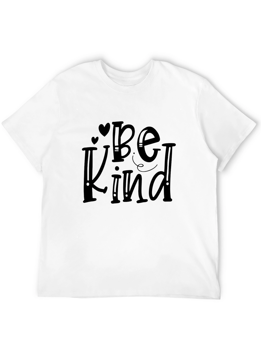 Be Kind Graphic Tee - Black Casual T-Shirt