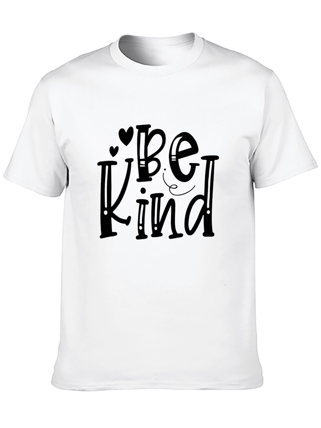 Be Kind Graphic Tee - Black Casual T-Shirt