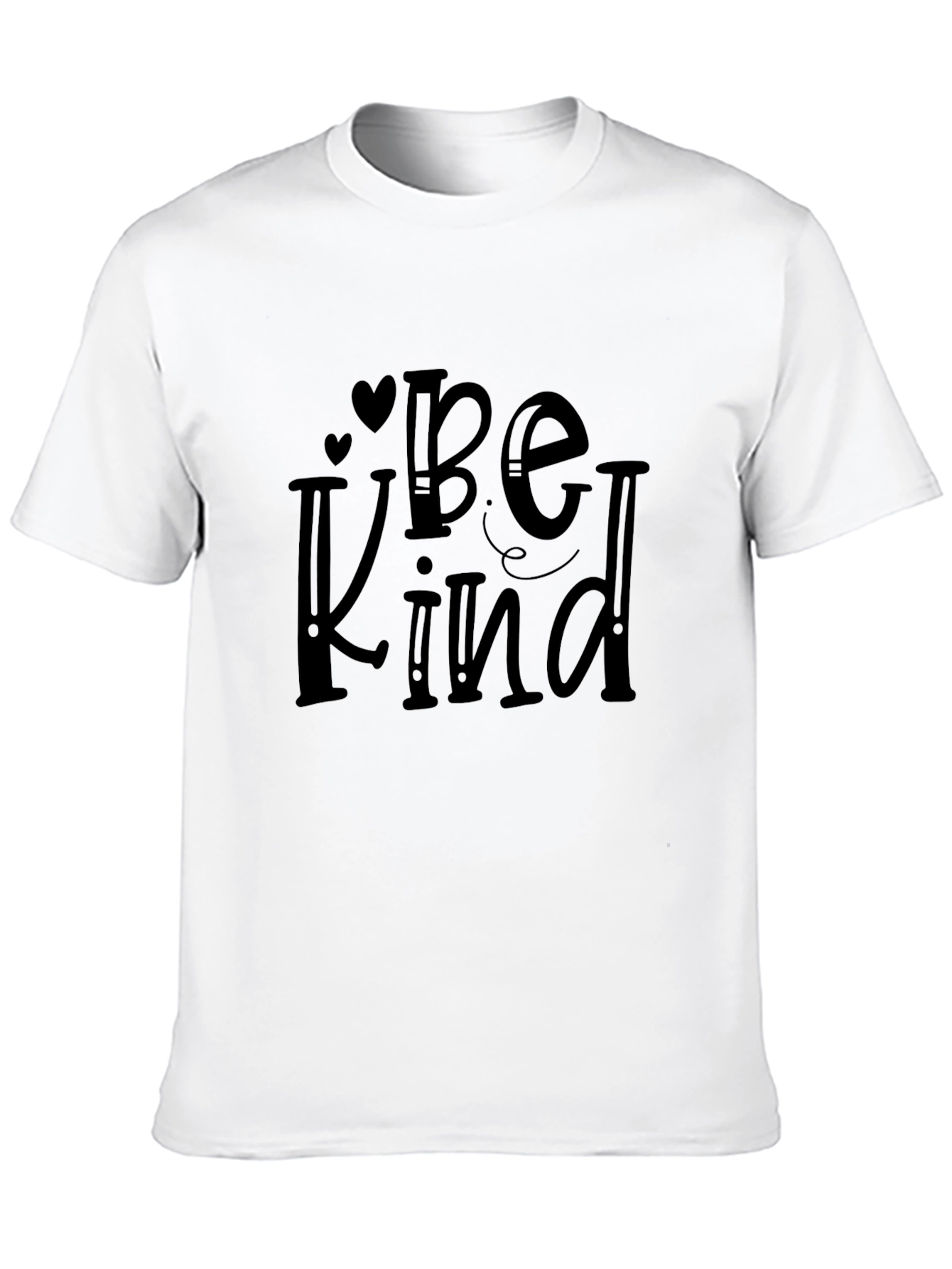 Be Kind Graphic Tee - Black Casual T-Shirt