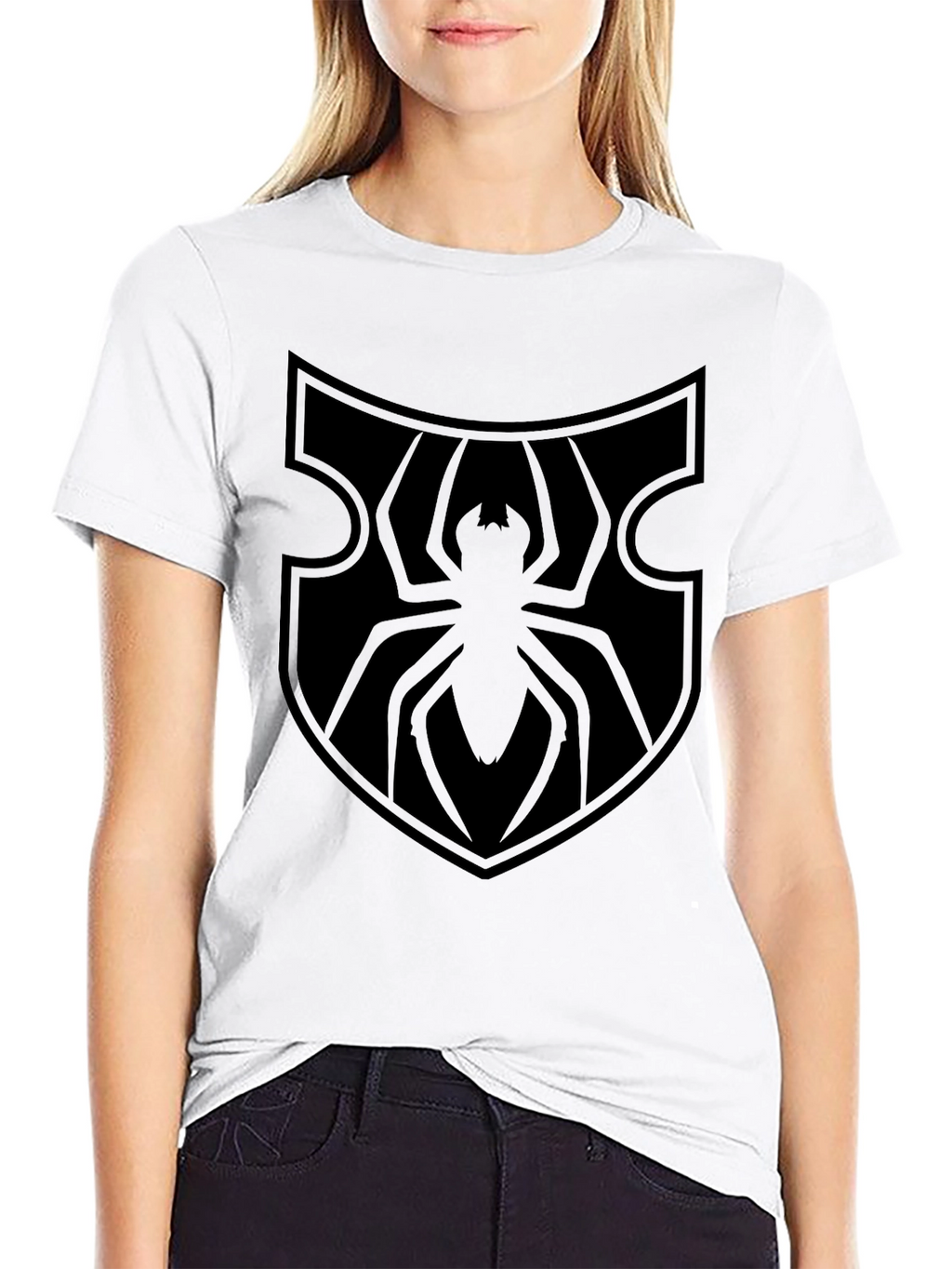 Spider Shield Black T-Shirt
