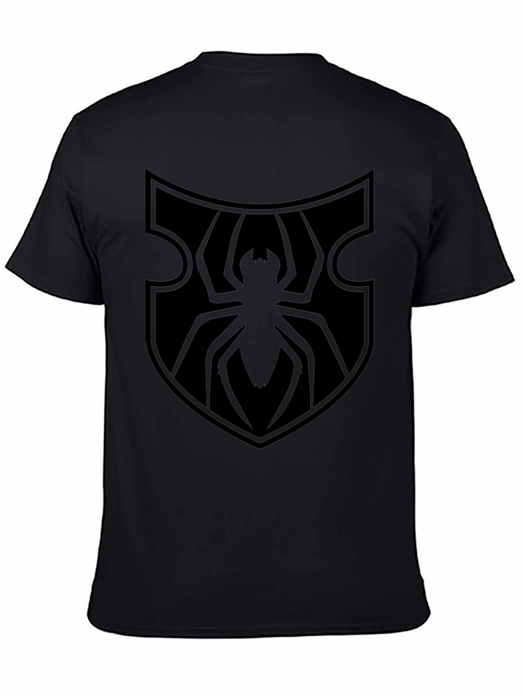 Spider Shield Black T-Shirt
