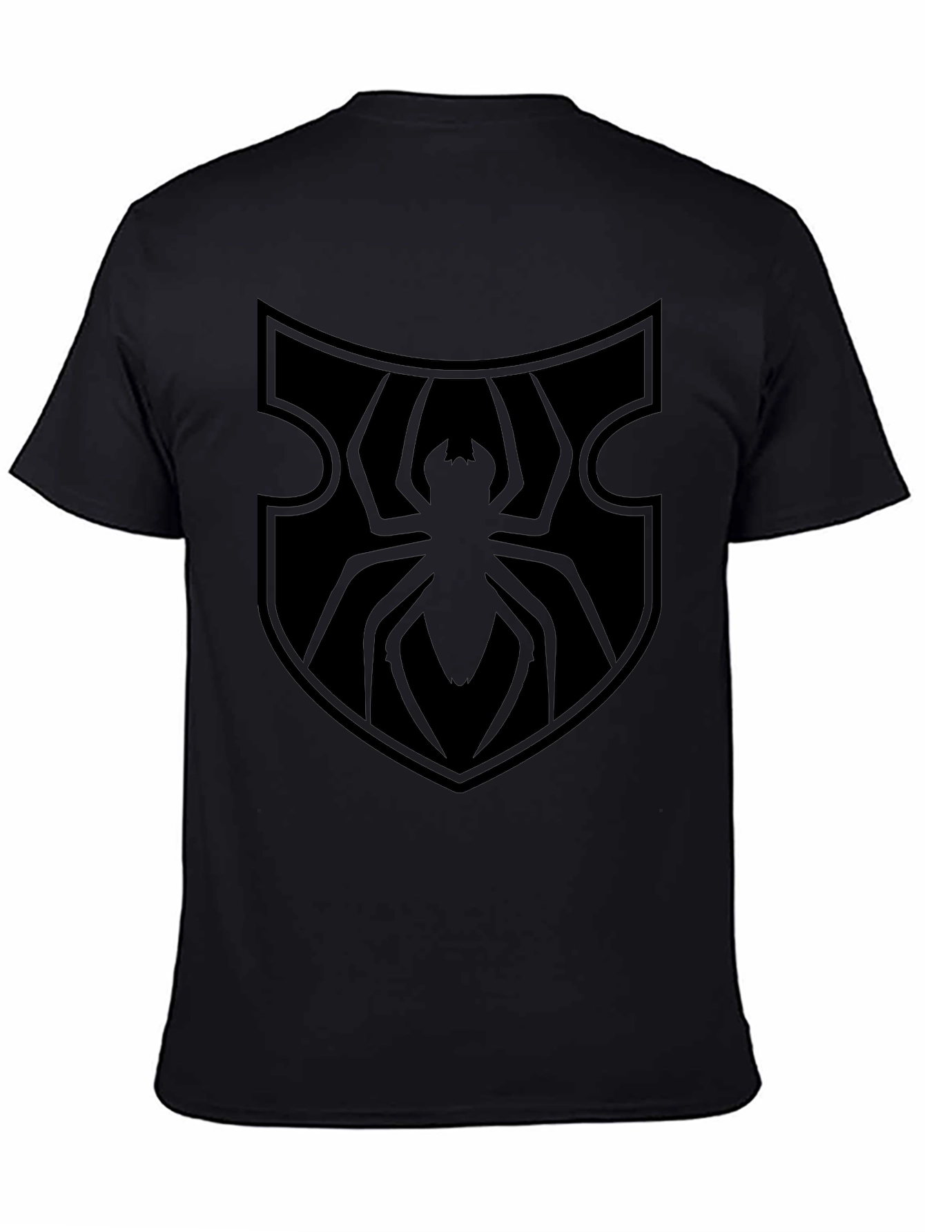 Spider Shield Black T-Shirt