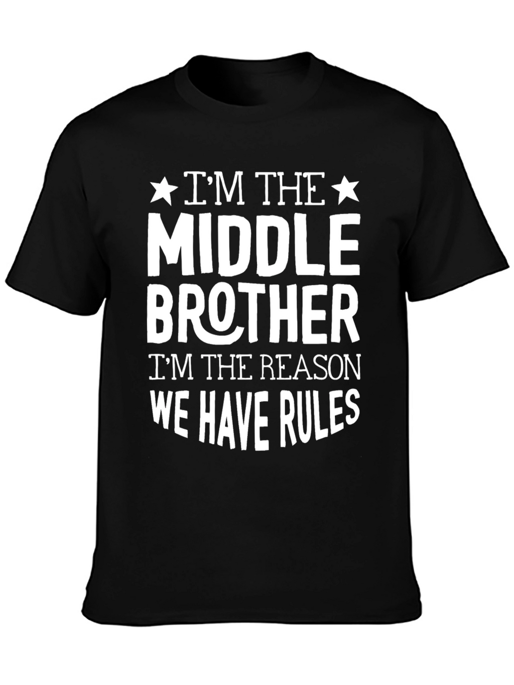 Middle Brother Rules T-Shirt