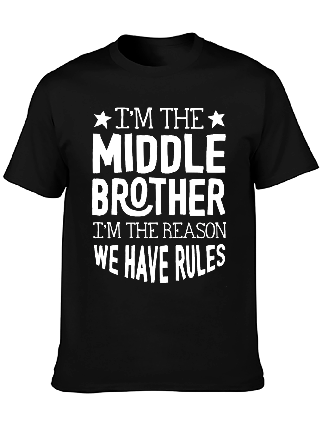 Middle Brother Rules T-Shirt