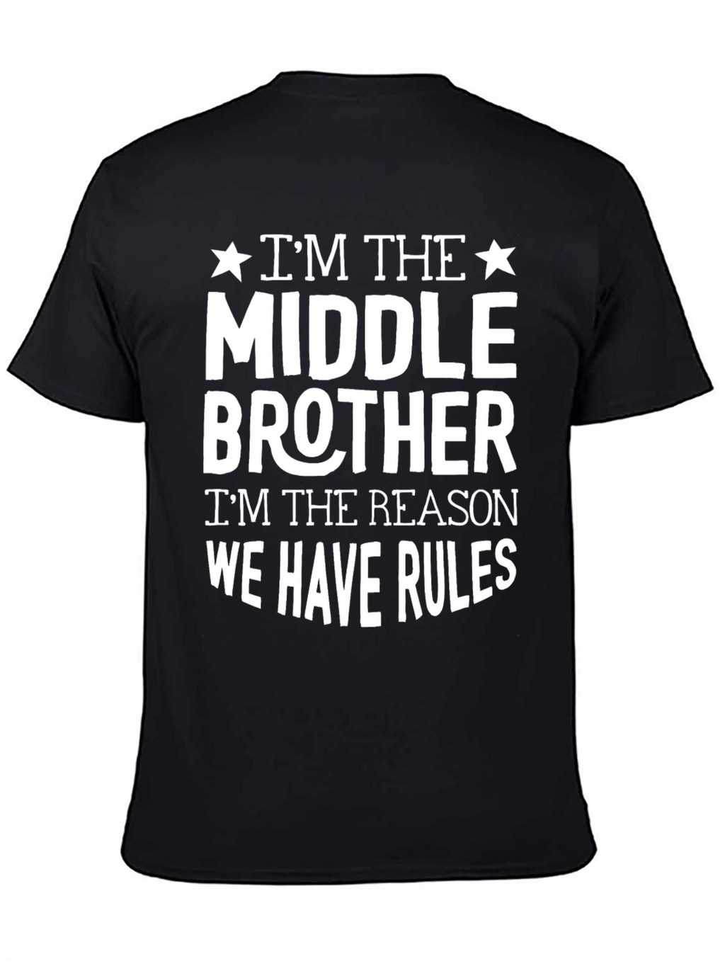 Middle Brother Rules T-Shirt