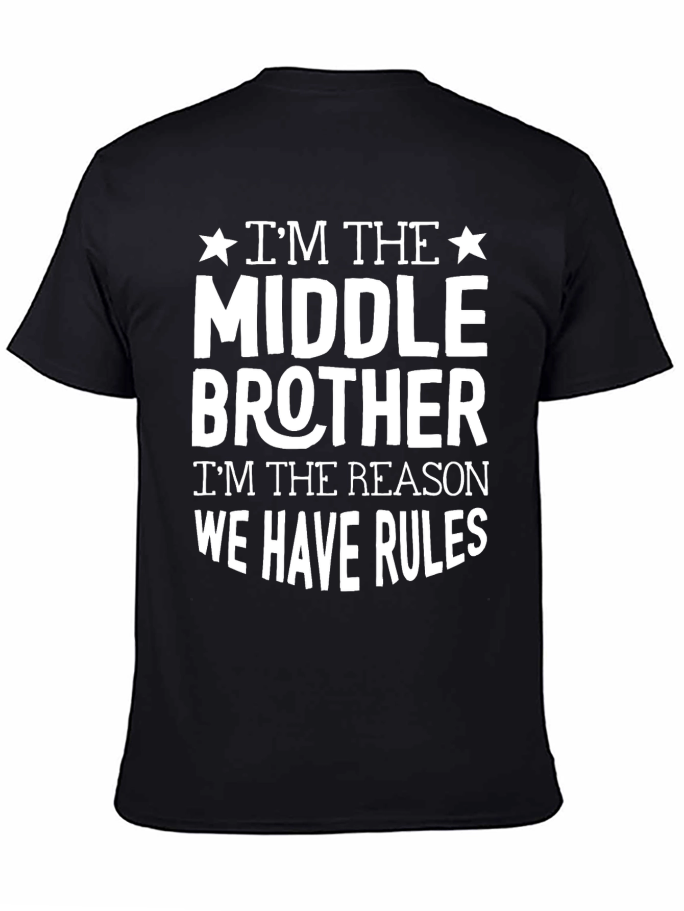 Middle Brother Rules T-Shirt
